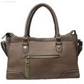 Bowzer Sueded Satchel in Camel